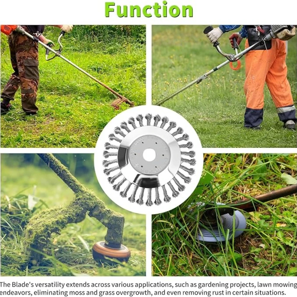 Насадка-щетка для триммера из  – обзор и цена Gardening Tools Bundle