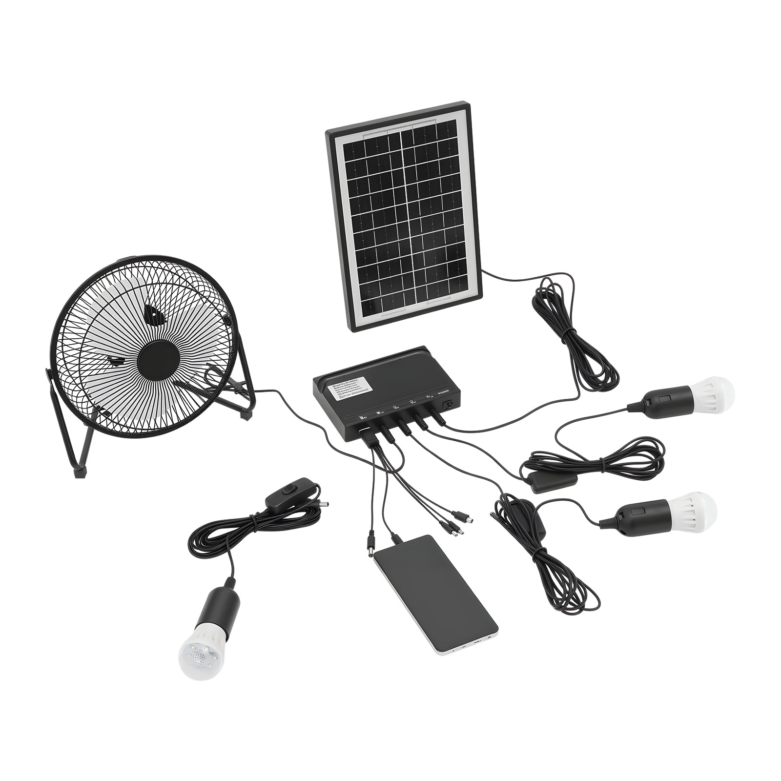 Комплект солнечного вентилятор – обзор и цена Gardening Tools Bundle