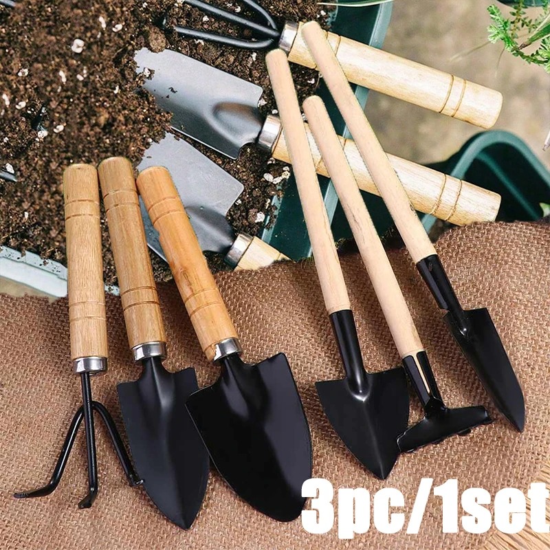 Набор из 3 мини-инструментов д – обзор и цена Gardening Tools Bundle